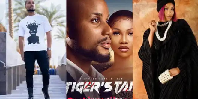 Tiger's Tail: “Let Me Be the First To Say She k!lled it Completely”,- Alexx Ekubo Showers Encomium on BBNaija's Tacha Akide Following Success of First NollyWood Movie