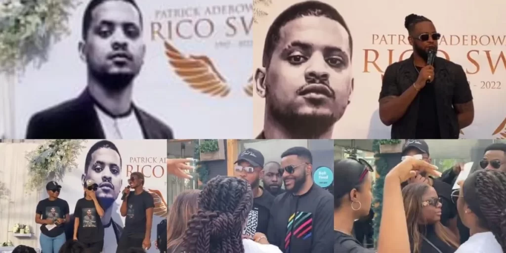 BBNaija's Alex, Ebuka, Dorathy, others storm Rico Swavey’s Service of Songs