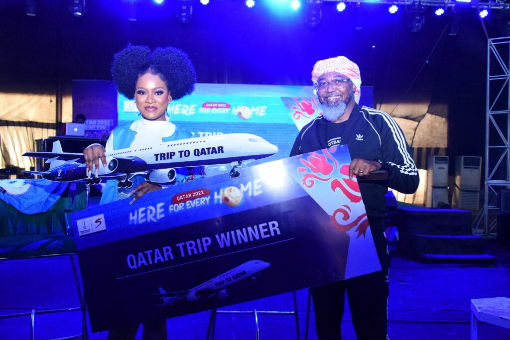 Phyna wins a trip to Qatar
