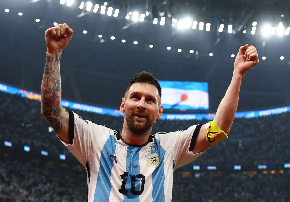 Argentina 3 - 0 win over Croatia send the to World Cup final.