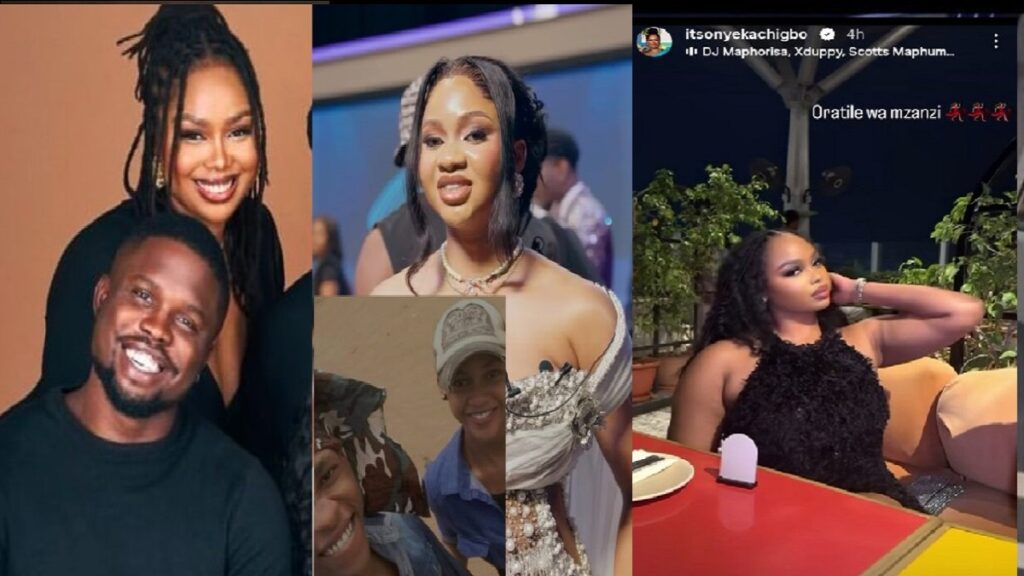 BBNaija Reunion: Onyeka's brother under fire for calling out Victoria's brother.