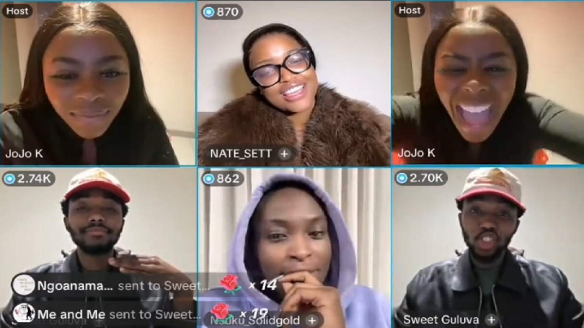 Jojo, Sweet Guluva, Nate, and Nsuku link up for Mzansi Magic 15 years anniversary