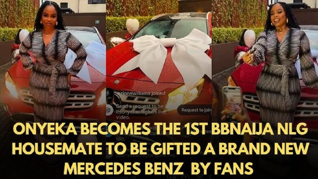 The secret of Onyeka 's latest Benz gift revealed