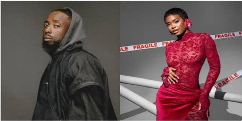 Fans react as Erigga backs Dede to win Big Brother Naija 10/10