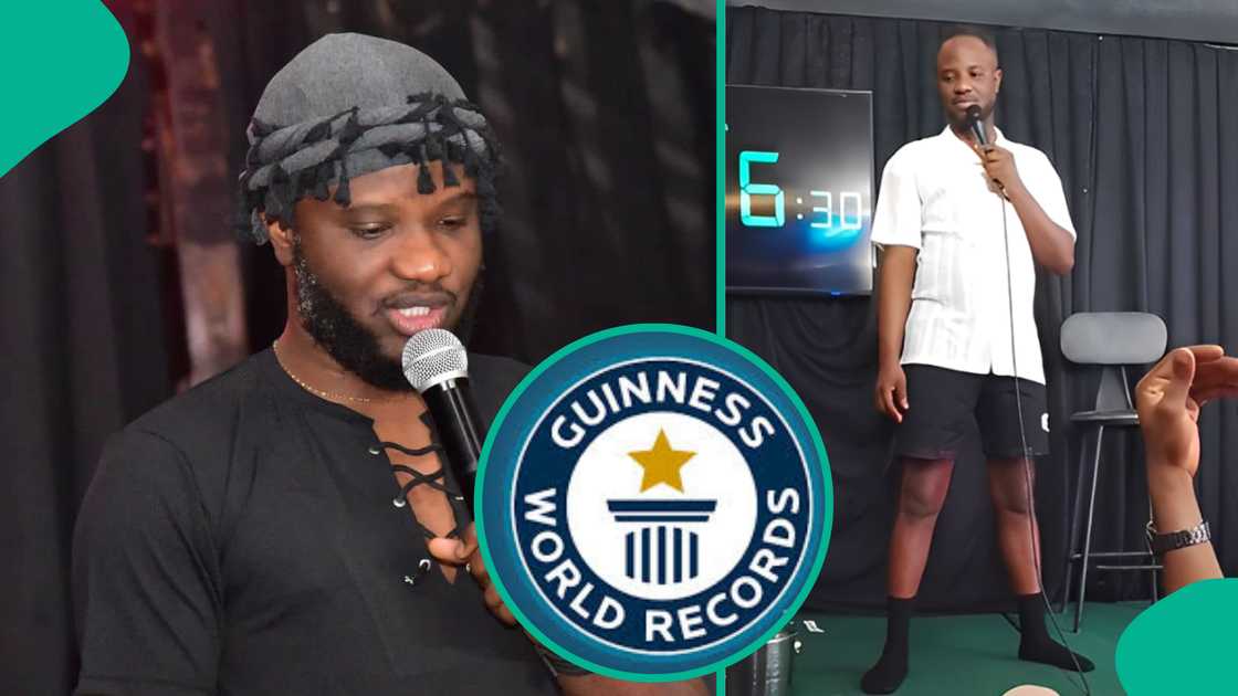 Dee One completes Guinness World Record attempt for longest stand-up comedy marathon
